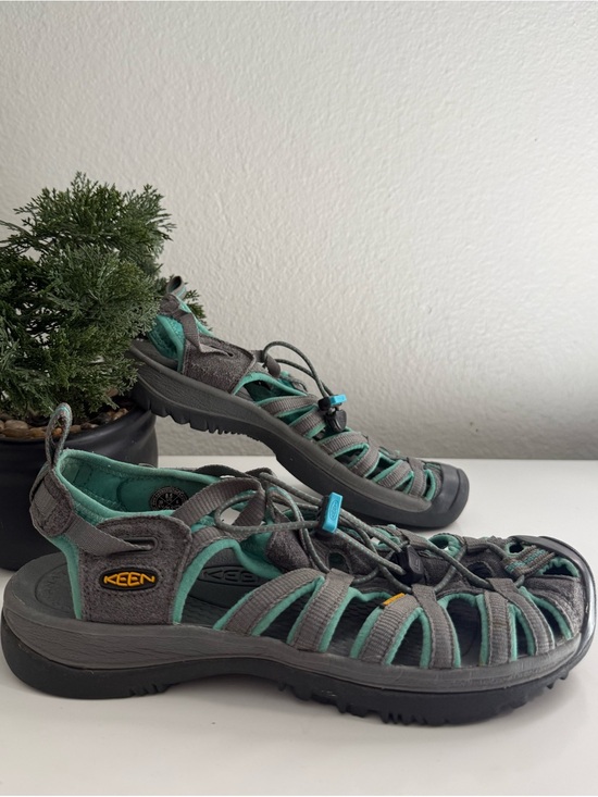 Keen Shoes - Keen whisper Women size 8.5 Gray and Teal Sport Sandals